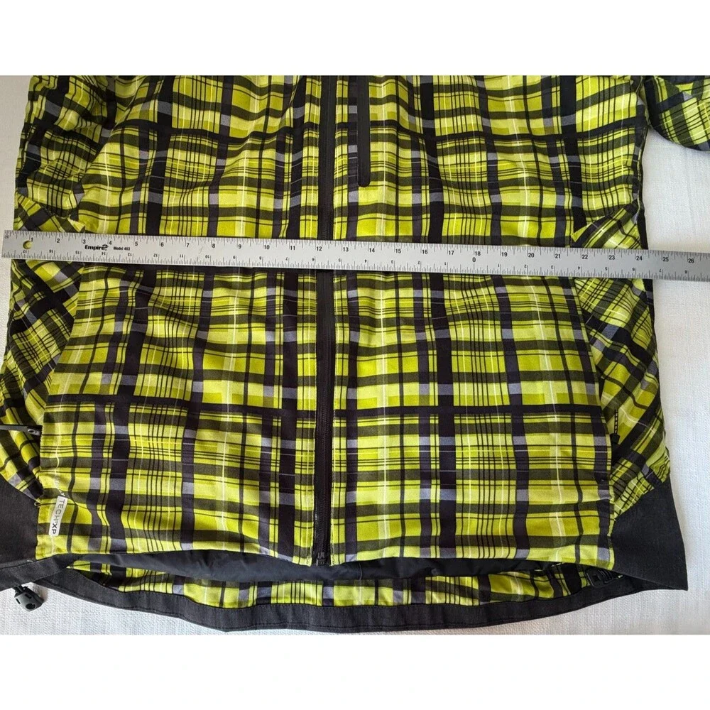 Helly Hansen TechXP Ski Jacket Mens XL Plaid Thinsulate  Snowboard Coat